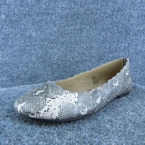 Portland Ruthie Women Ballet Shoes Gray Synthetic Slip On Size‎ 8 Medium